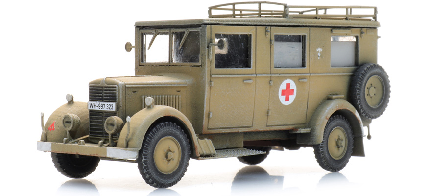 WM Phénomène type Granit 25 H Afrique H0 1:87 Modèle fini en résine, peint Artitec 6870589  