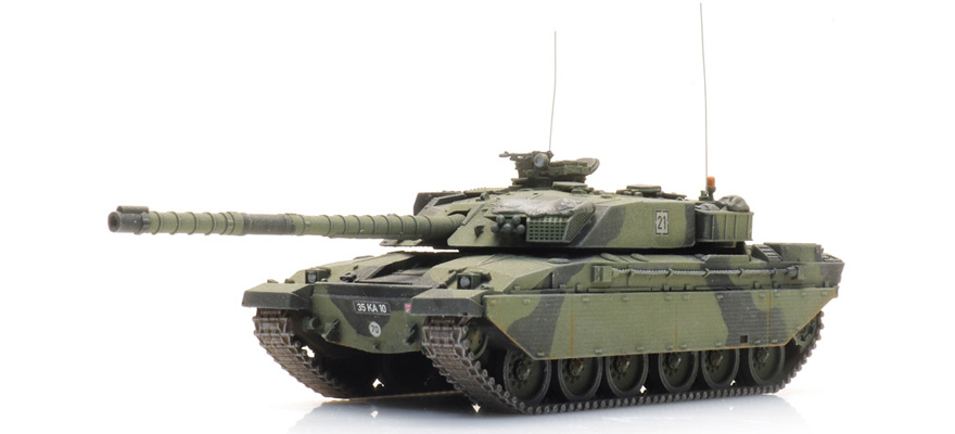 UK Challenger 1 Mk.3 H0 1:87 Modèle fini en résine, peint Artitec 6870591  