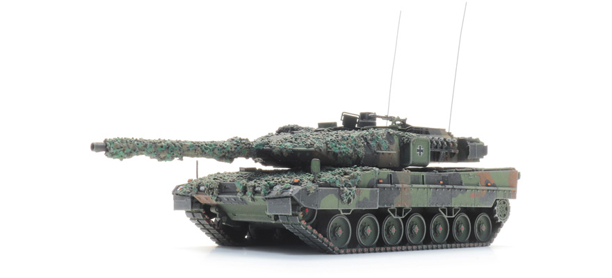 BRD Leopard 2A7 prêt au combat H0 1:87 Modèle fini en résine, peint Artitec 6870671  