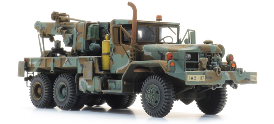 US M816 Wrecker MERDC H0 1:87 Modèle fini en résine, peint Artitec 6870704  