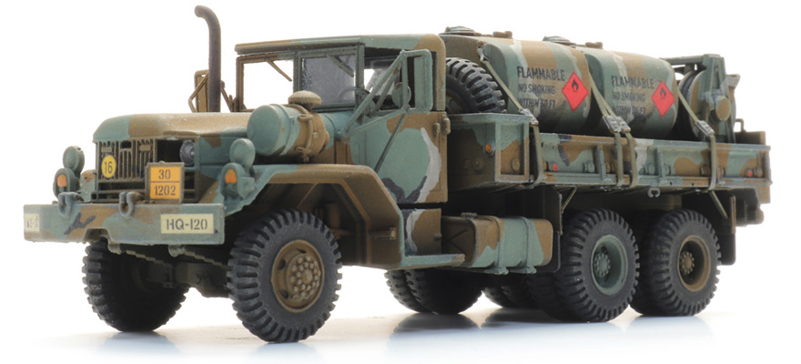 US M813A1 Tanker MERDC H0 1:87 Modèle fini en résine, peint Artitec 6870705  