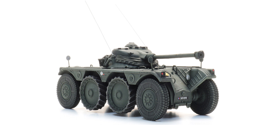 FR Panhard EBR 11 H0 1:87 Modèle fini en résine, peint Artitec 6870729  