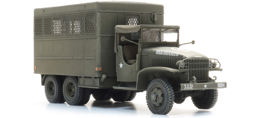 Atelier US CCKW-353 H0 1:87 Modèle fini en résine, peint Artitec 6870733  