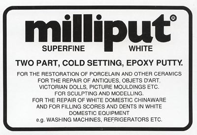 MILLIPUT RÃ©sine Ã‰poxy SUPER FINE White