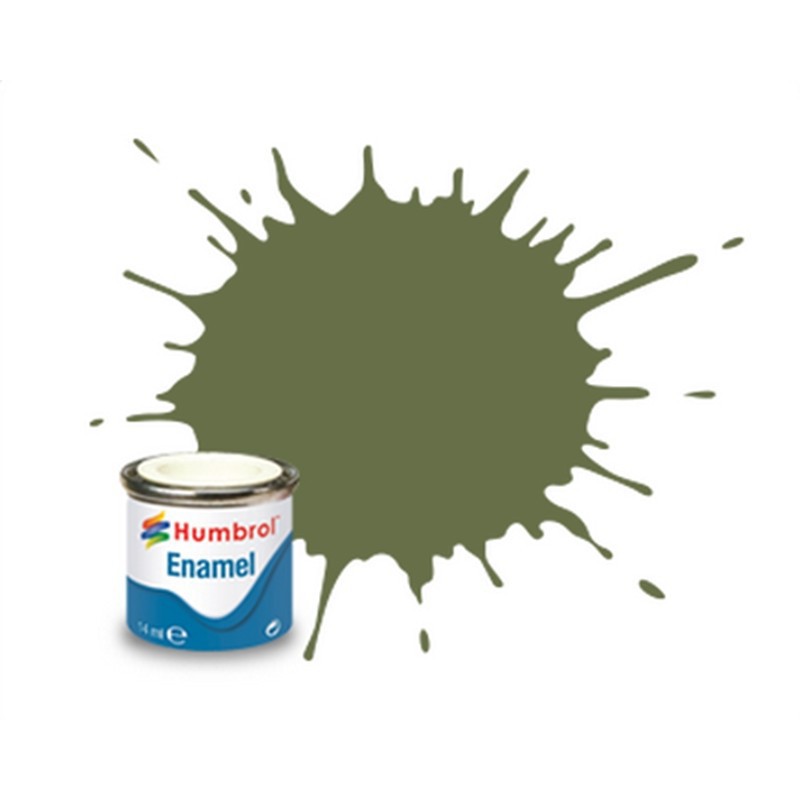 Humbrol 481080 Nr. 80 Grasgruen, matt, 14 ml