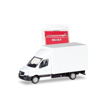 KIT HO Merces Benz Sprinter 13  avec Caisson  Herpa 013437