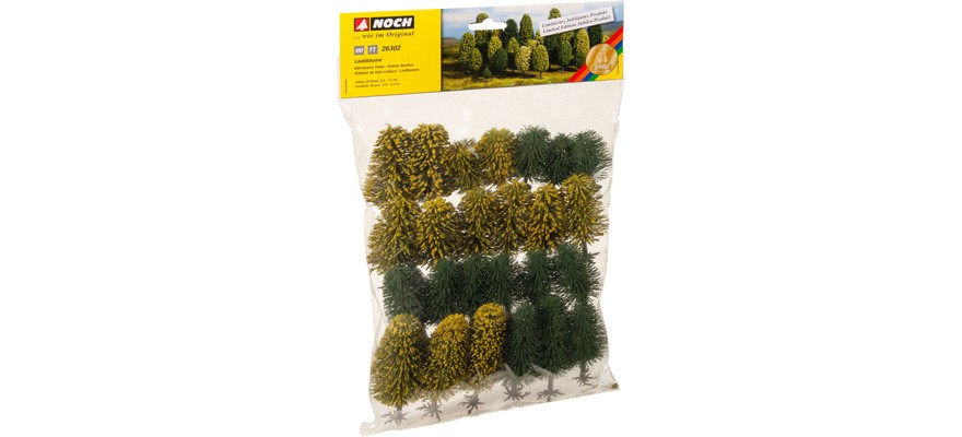 Noch 26302 arbres Ã  feuilles caduques 6,5 - 11 cm de haut 25 piÃ¨ces