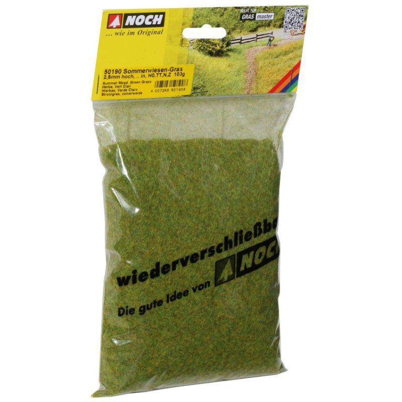 Noch 50190   Herbe, Vert Clair, 2,5 mm
