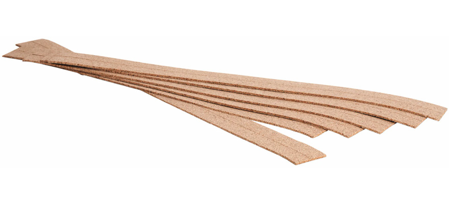 Noch 50410   Bandes de liège pour voies, 6 pcs.