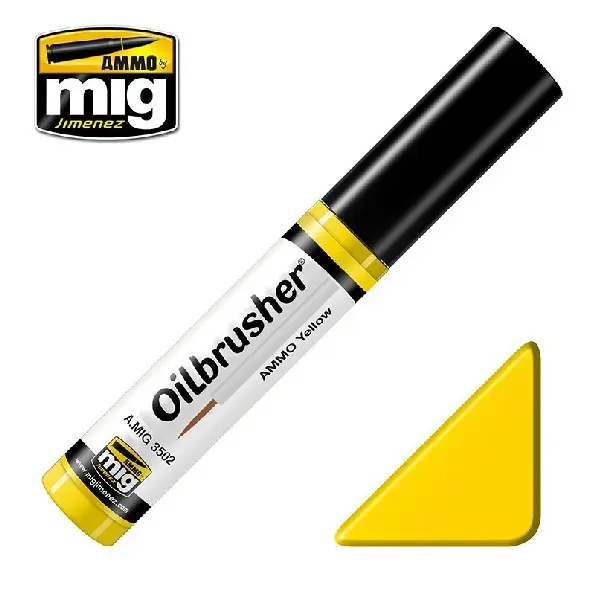 OILBRUSHER AMMO Yellow A.MIG-3502  