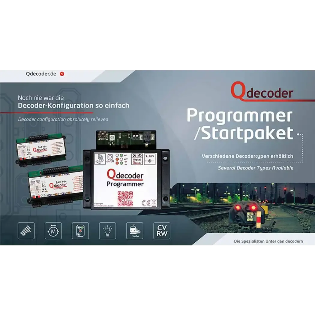 Kit de démarrage ZA1-16+ mini, et  Qprogrammer l'outil indispensable pour programmer vos décodeurs Qelectronics.