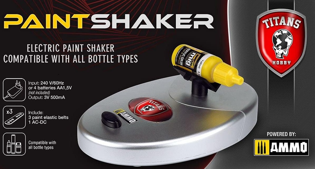 RMA-003 Agitateur De Peinture Compatible Avec Tout Type De Pots Titans Hobby TTH03