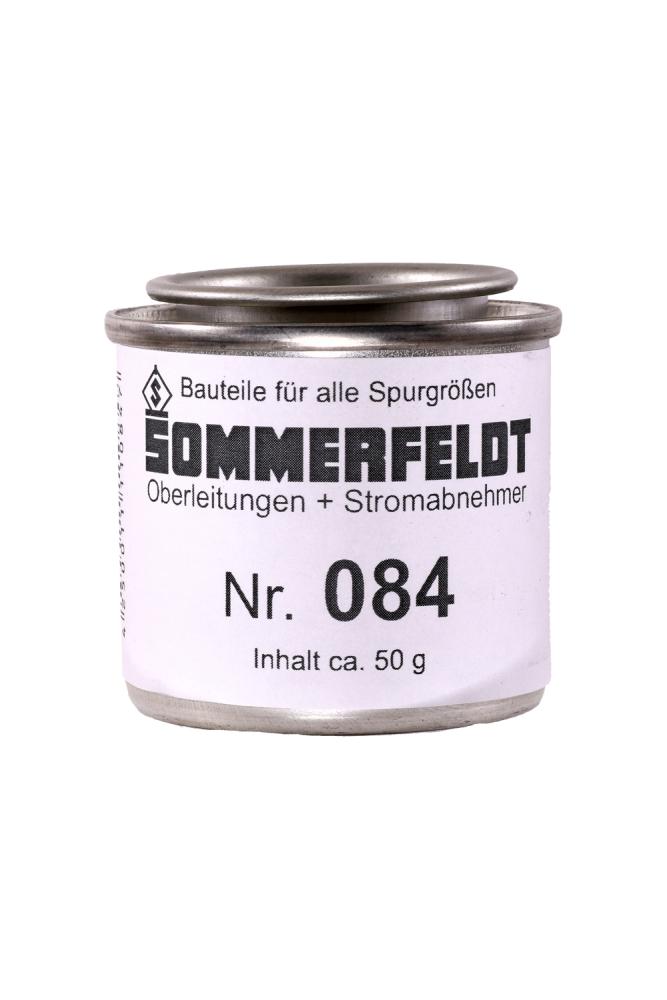 [12116] Sommerfeldt  084 Farbe basaltgrau RAL 7012 in Dose (ca.50g) f.Fahrdraht