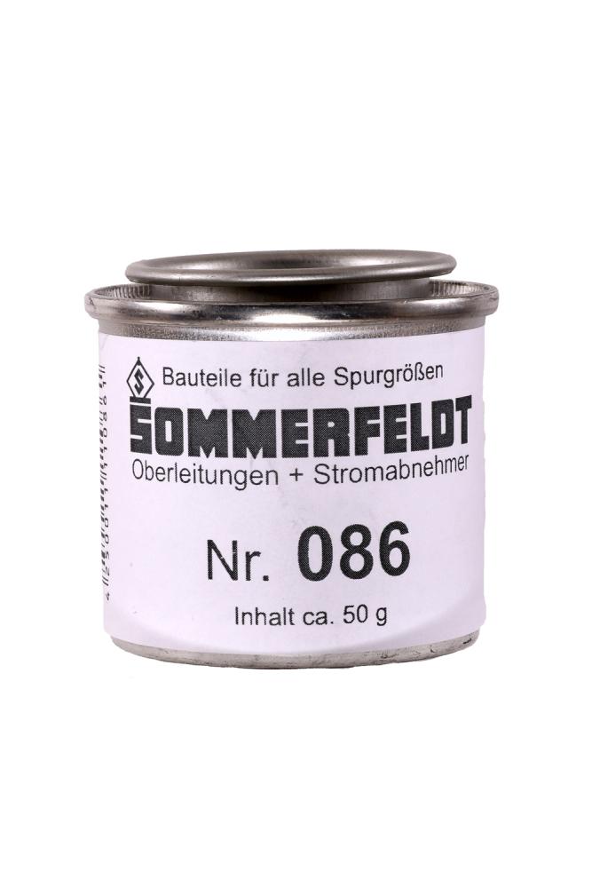 Sommerfeldt  086 Farbe betongrau RAL 7023 in Dose (ca.50g) f.Masten