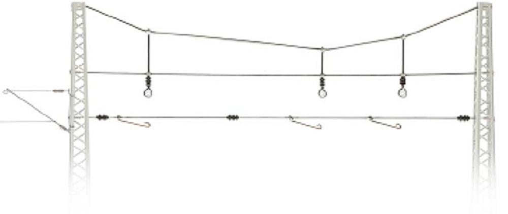 [12202] Sommerfeldt  180 H0 Quertragwerk 0,9 mm ,Baussatz ohne Masten