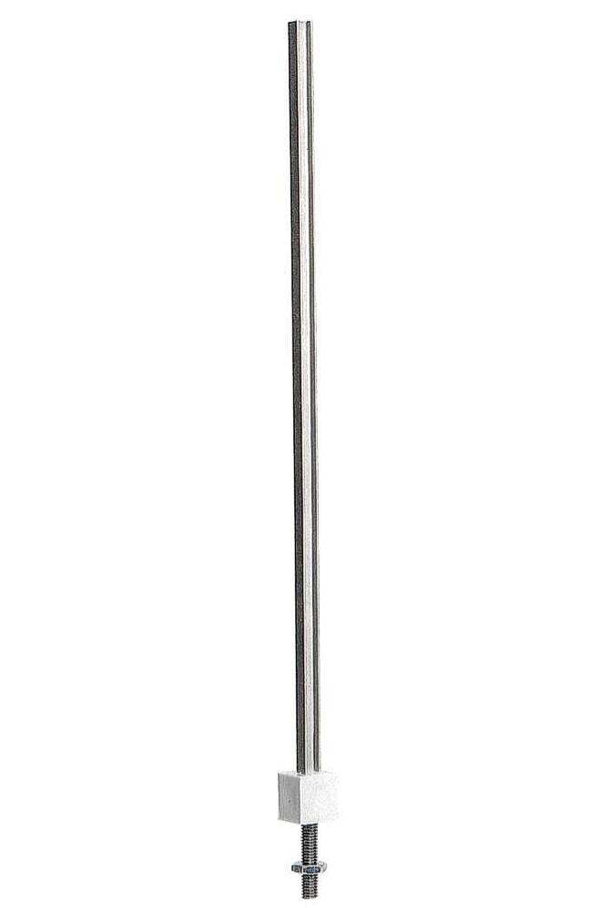 [12244] Sommerfeldt  318 H0 H-Profil-Mast aus Neusilber, 130 mm