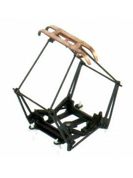 [12388] Sommerfeldt  925 H0 Stromabnehmer SNCF, alt schwarz, Paar