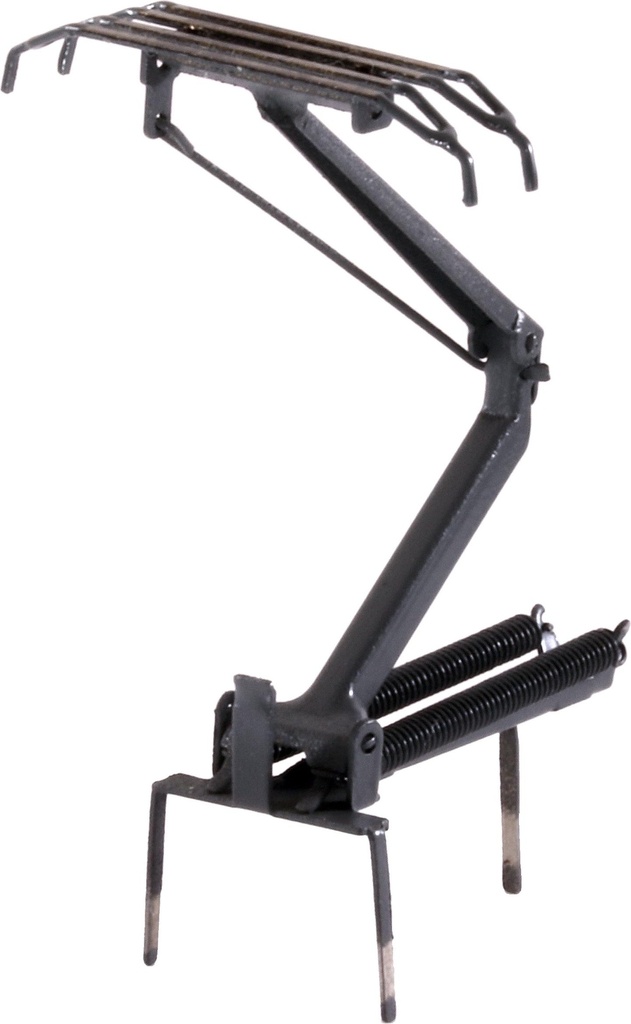 [12389] Sommerfeldt  927 H0 Einholmstromabnehmer, SNCF, 3 FuÃ?, schwarz, Paar