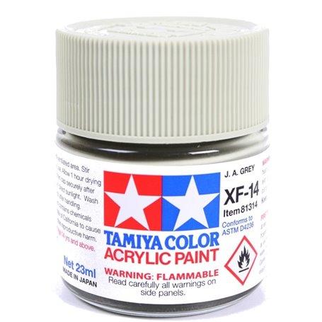 Tamiya color J.A. grey  X-14 23 ml