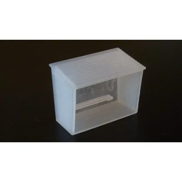 TJ-1130 - Abribus béton, grand TJ-Modèles