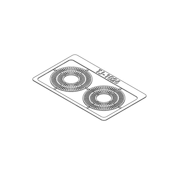 [TJ-1026] TJ-1026 - Grilles d'arbre rondes TJ-Modeles