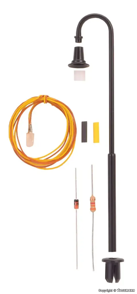 Viessmann 6724 H0 Bausatz Bogenleuchte, LED
