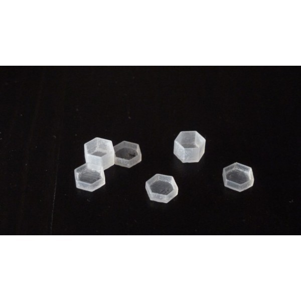 [TJ-1109] TJ-1109 - Bacs Ã  fleurs hexagonaux TJ-Modeles