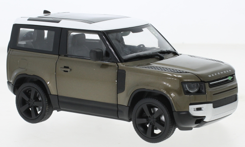 WELLY LAND ROVER DEFENDER 2020 ARGENT 1/24 24110W
