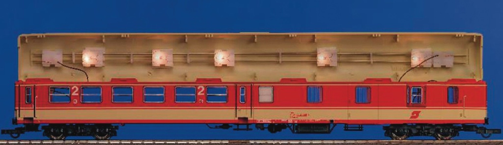 ROCO 40360 Kit d’éclairage universel pour wagons H0 à bogie 