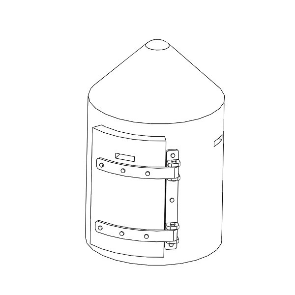 [TJ-4501] TJ-4501 - Guerite anti-bombardement