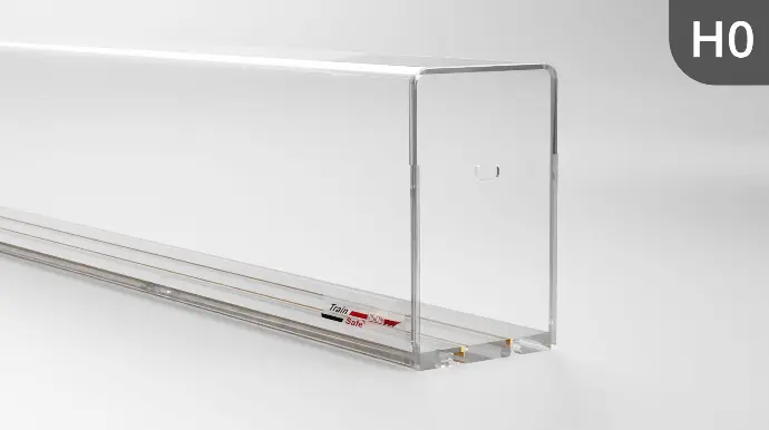 TRAIN-SAFE-Vision échelle H02L longueur 90 cm, largeur d'appui : 30 cm Train-Safe TSV-H02L-090-S 