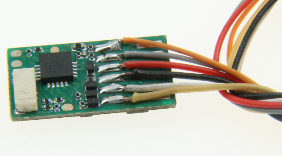 Uhlenbrock 73300
Mini décodeur Intelly Drive 2 à fils 15 x 8.6 x3.2 