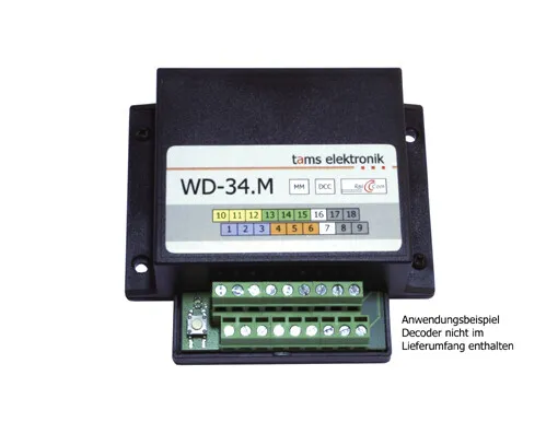 [43-02367-01] WD-34.M, appareil prêt à l'emploi Tams Elektronik 43-02367-01 