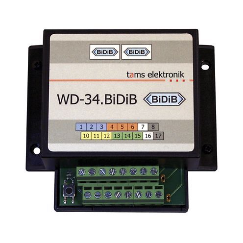 Boîtier pour WD-34.BiDiB Tams Elektronik 46-12358-01 