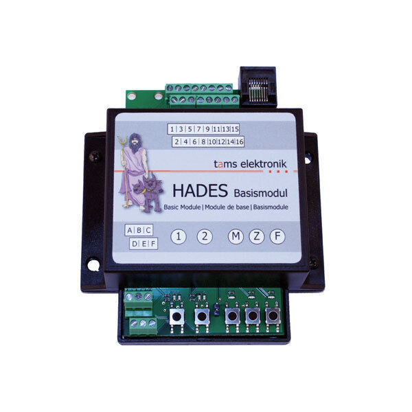 Gestion de gare cachée HADES, monté en boitier Tams Elektronik 51-04117-01 