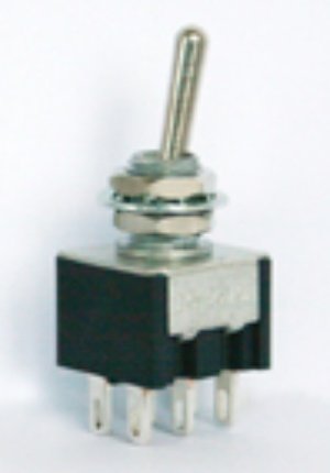 [84-51520-02] Interrupteur à bascule,2xUm, 28 VDC, 3A, pack de 2 Tams Elektronik 84-51520-02 