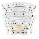 Gabarit de pose de voie rayon R3/R4 pour voie sans ballast HCT95620E-F I-Track France 