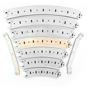 Gabarit de pose de voie rayon R2/R3 ou R5/R6 pour voie sans ballast  HCT95620K-F I-Track France 