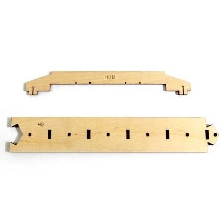 Gabarit de pose de voie droite pour voies avec ballast HCT95620S-B I-Track France 