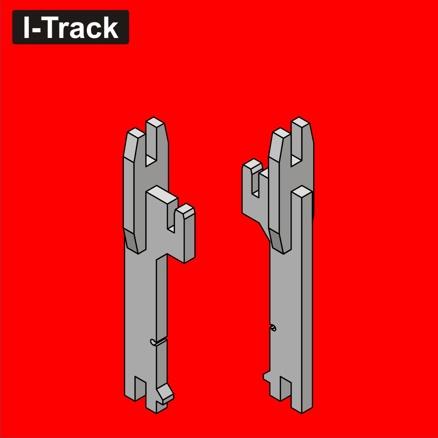 Extension pour pieds 110mm+ connexion 24 paires  HCT9691B I-Track France 