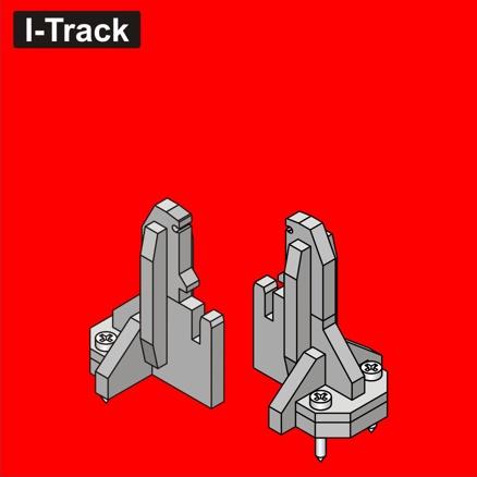 Pieds pour Rondela ou pour Segment - n°3 - 12 pcs   HCT9970-03 I-Track France 