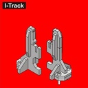 Pieds pour Rondela ou pour Segment - n°6 - 12 pcs   HCT9970-06 I-Track France 