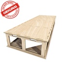 Module 120x40x16 cm prêt à assembler Easy fit en  contreplaqué découpé laser  120x40x16 cm HCT9801B I-Track France 