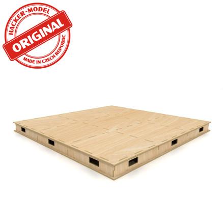 [HCT9820T] Module ép. 6 cm prêt à assembler Easy fit en contreplaqué découpé laser  - 90 x 90 x 6 cm HCT9820T I-Track France 