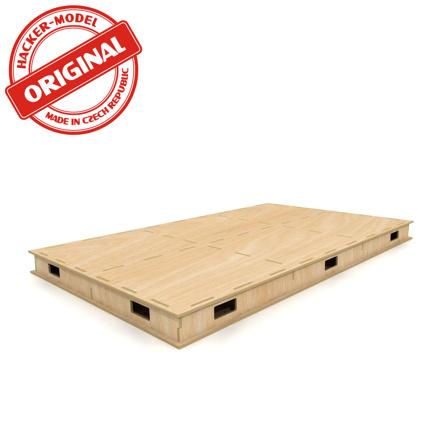 [HCT9820W] Module ép. 6 cm prêt à assembler Easy fit en contreplaqué découpé laser  - 100x50x6 cm HCT9820W I-Track France 