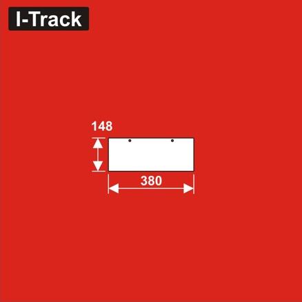 [HCT9805B-SW] Parois latérales pour Module prêt à assembler  380x148mm Blanc HCT9805B-SW I-Track France 