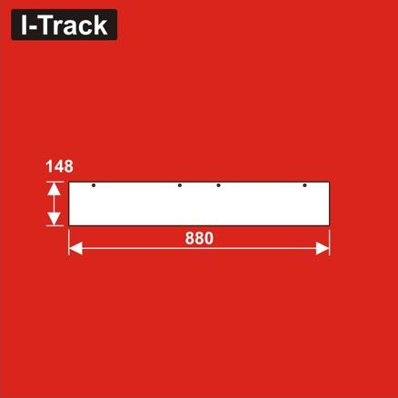 [HCT9805D-SW] Parois latérales pour Module prêt à assembler  880x148mm Blanc HCT9805D-SW I-Track France 