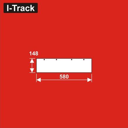 [HCT9805K-SW] Parois latérales pour Module prêt à assembler  580x148mm Blanc HCT9805K-SW I-Track France 