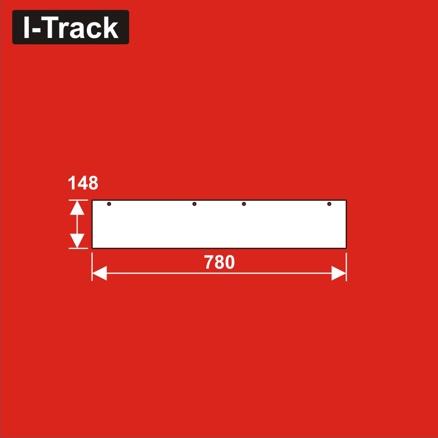[HCT9805U-SW] Parois latérales pour Module prêt à assembler  780x148mm Blanc HCT9805U-SW I-Track France 