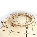 TT Rondela-R 353mm, 540° voie unique, cercle de base HCT9736R5 I-Track France 